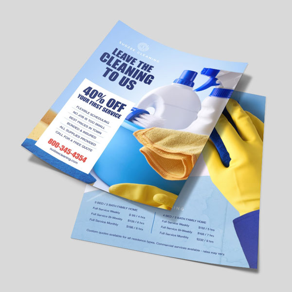 leaflet printing